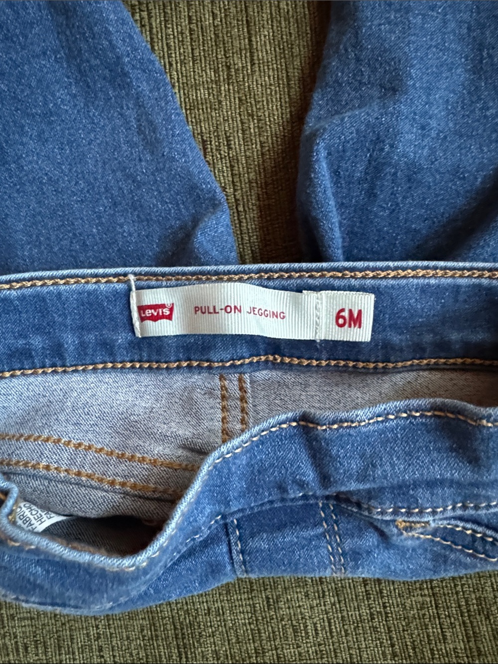 Baby Levi’s Pull-On Jeggings 6M - Picture 3 of 4